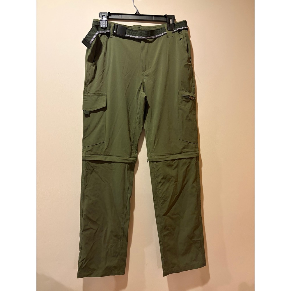 Mens Convertible Pants Shorts Zip Boy Scouts Size 29 Gorpcore Hiking Camp Travel